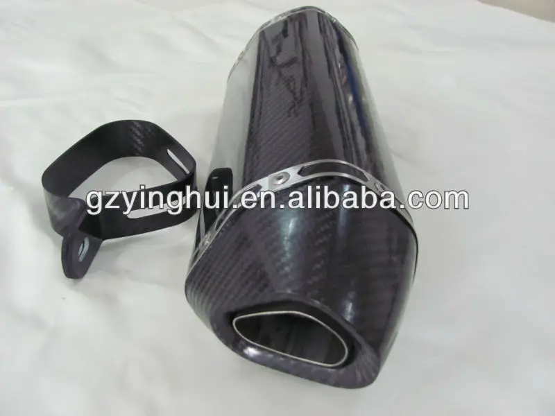 universal motorcyle carbon fibre muffler silencer