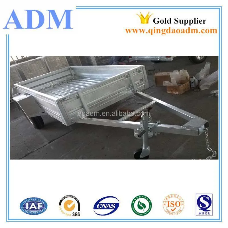 Small HDG ATV Box Trailer with Cage