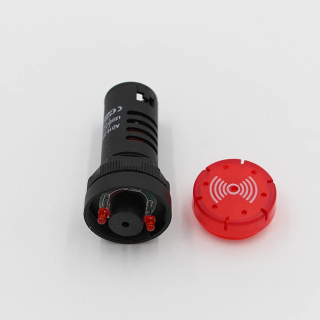 ad16 22ds indicator lamp for fire alarm with red indication lamp with buzzer indicator light
