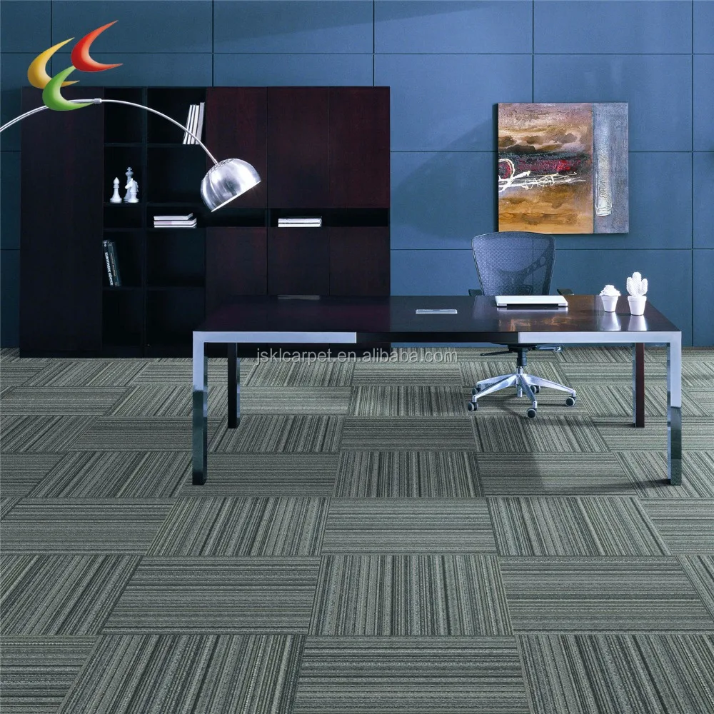 HOT 50x50cm commercial carpet with pvc backing office carpet tiles