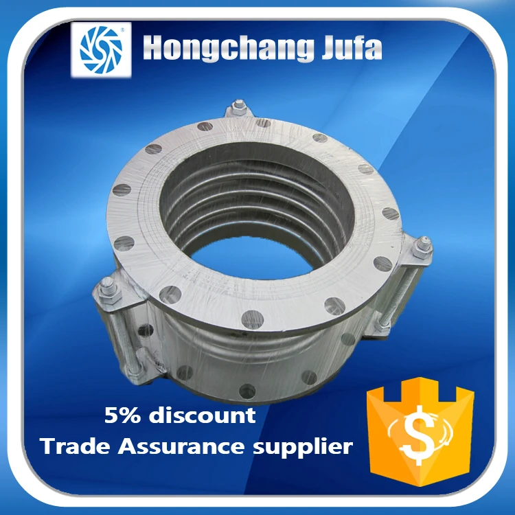 Ss316 нержавеющей стали компенсатор фланец расширение сильфоны длина fulid