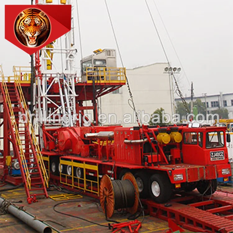 
Manufacturer factory tiger rig zj30 zj40 zj40d zj40db oil drilling workover rig 