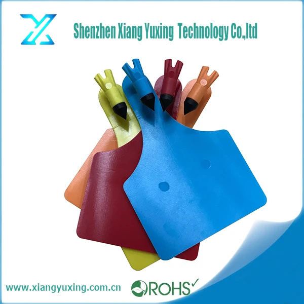 Крупного рогатого скота Овец управления Отслеживания UHF Чужеродных H3 тпу rfid животные ухо тег