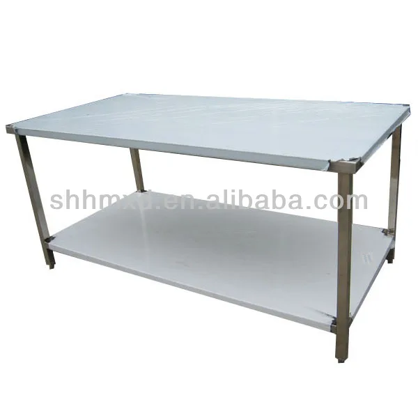 Laundry stainless steel table