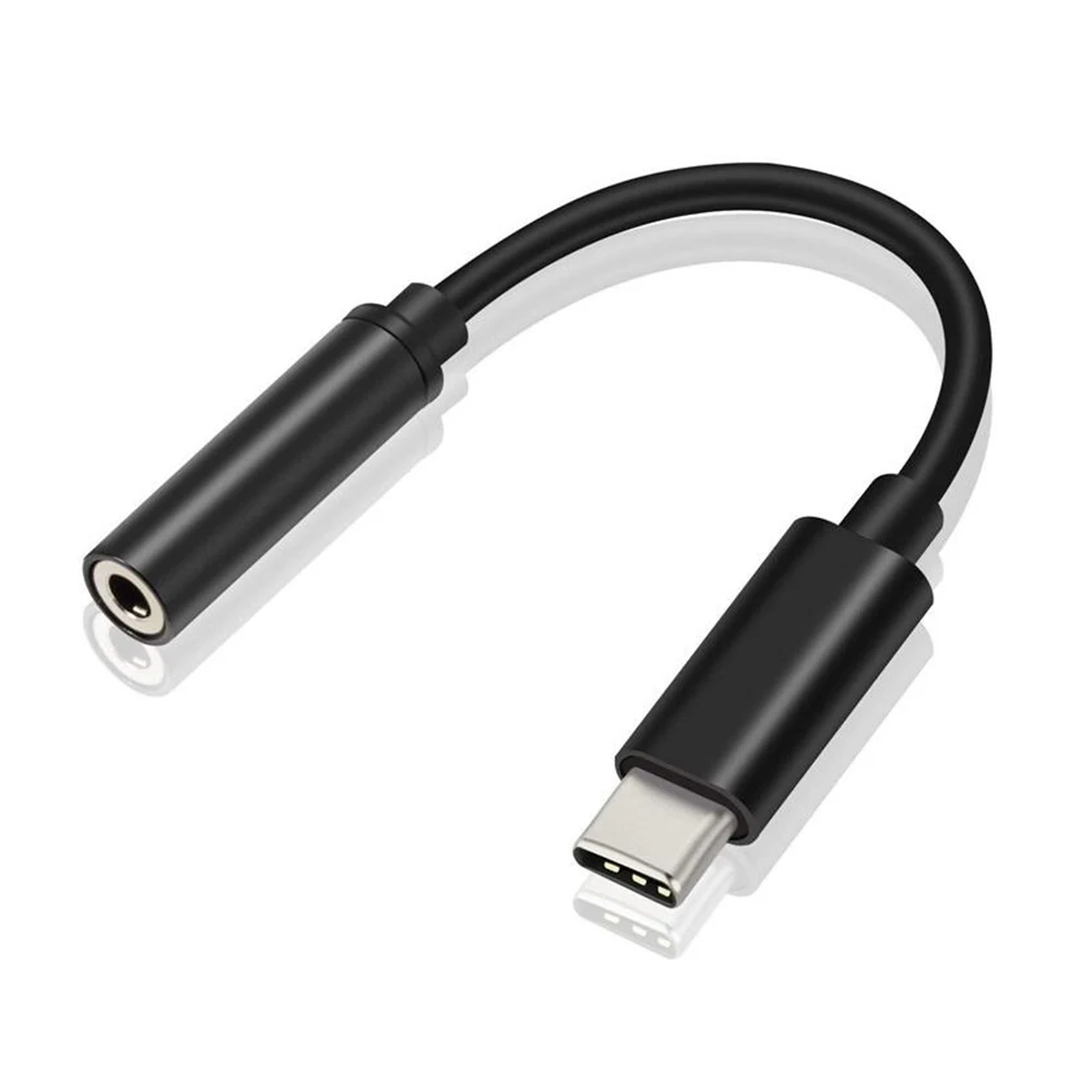 Type-C to 3.5 Female Digital Adapter Headphones Audio USB C to 3.5 Jack Cable for Samsung