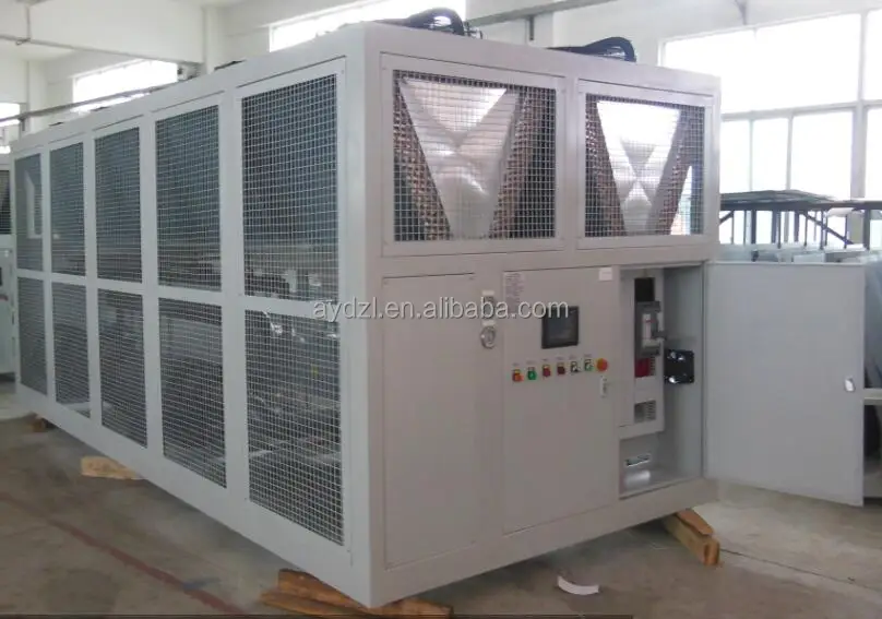 300 Kw 120 Hp Industrial Air Cooled Screw Water Chiller