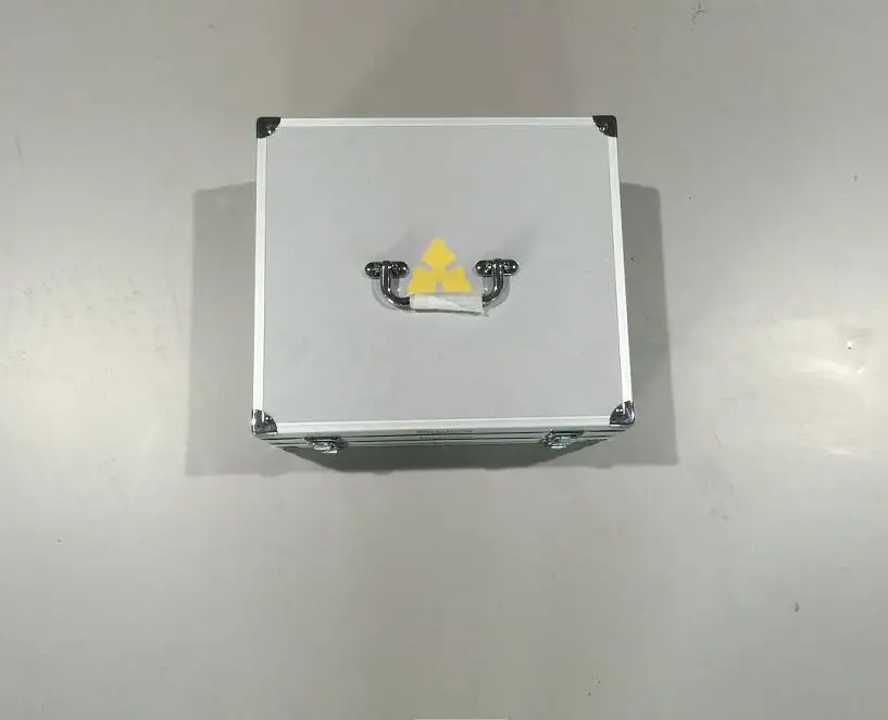 
double aluminum storage case with mahjong in it 