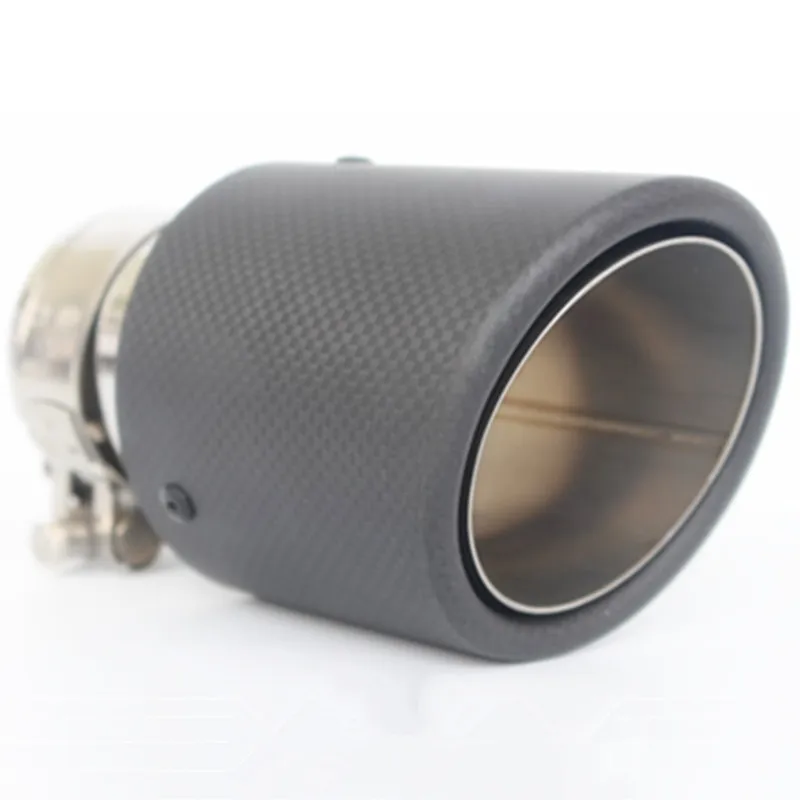 Efficient Competitive Price car accessories auto parts Carbon Fiber Exhaust Muffler Pipes Exhaust Tips