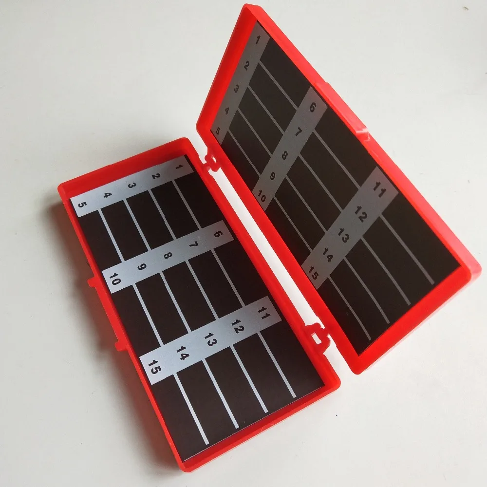 China Product Needle Counters two sides 30 frames convenient box red color