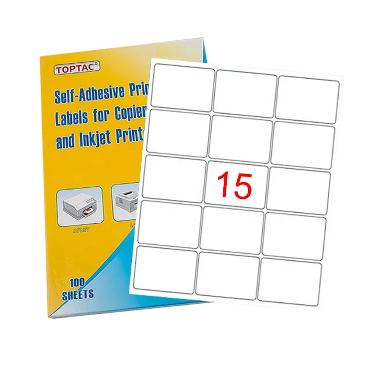 Pemium и принтом в виде надписей, размер впрыснуть с клейким этикетком 15 наклеек в лист