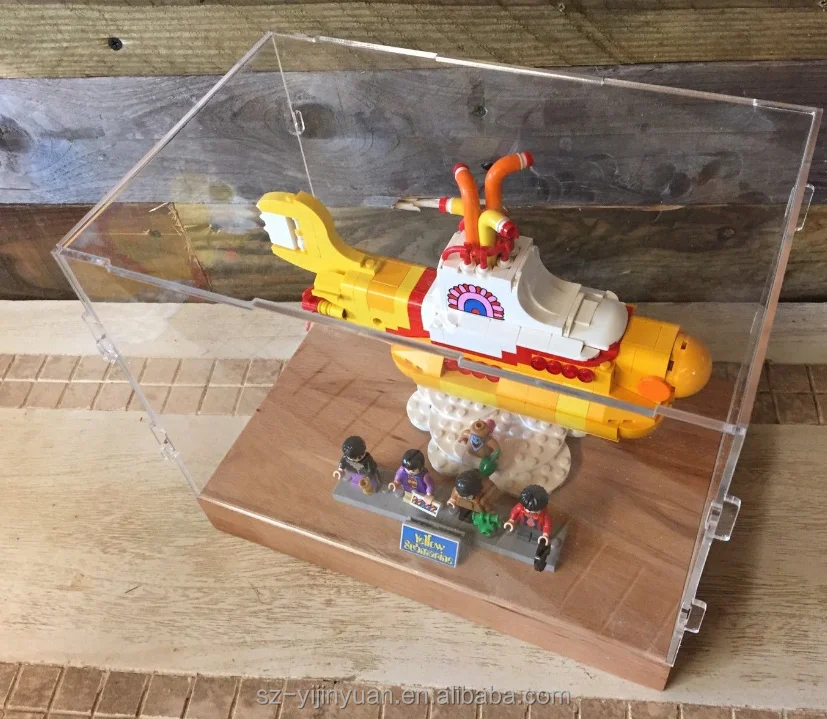 Прозрачный акриловый футляр из плексигласа для детских игрушек