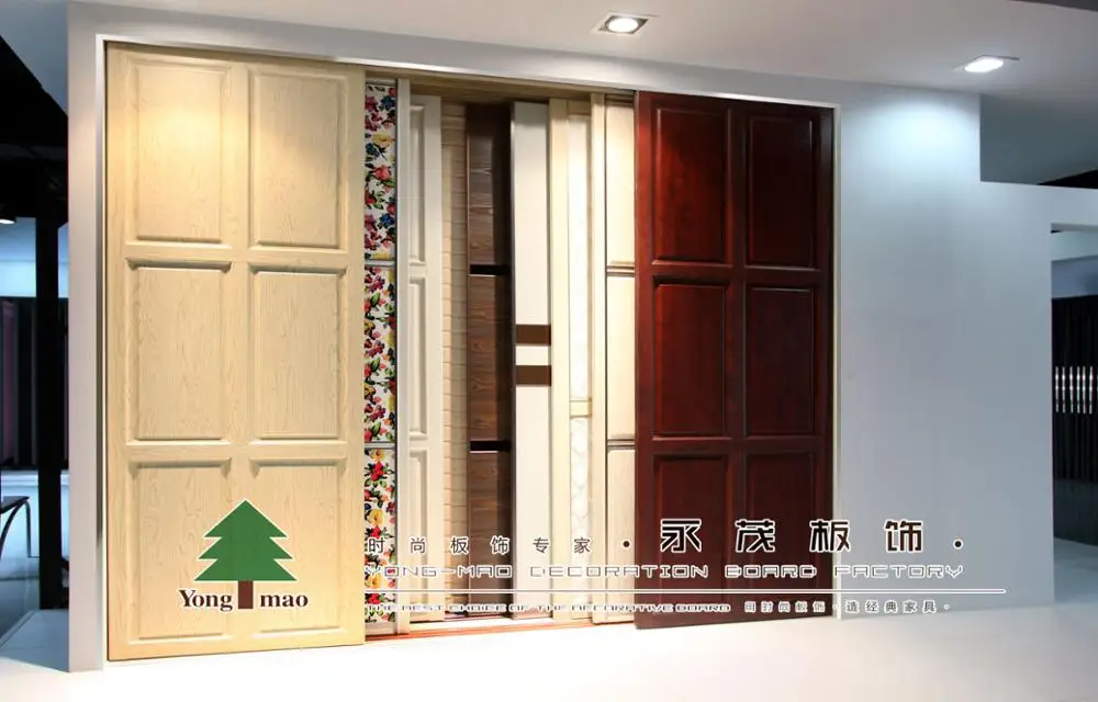 
5mm single side room door melamine faced mdf 