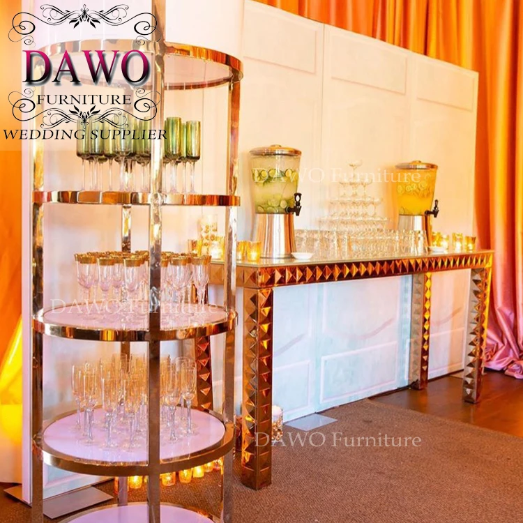 Wedding furniture high quality high modern dining bar table