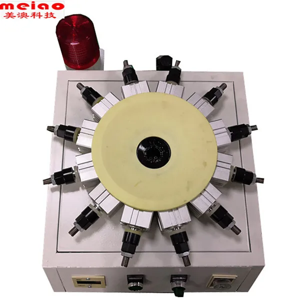 LED bulb crimping machine for E14