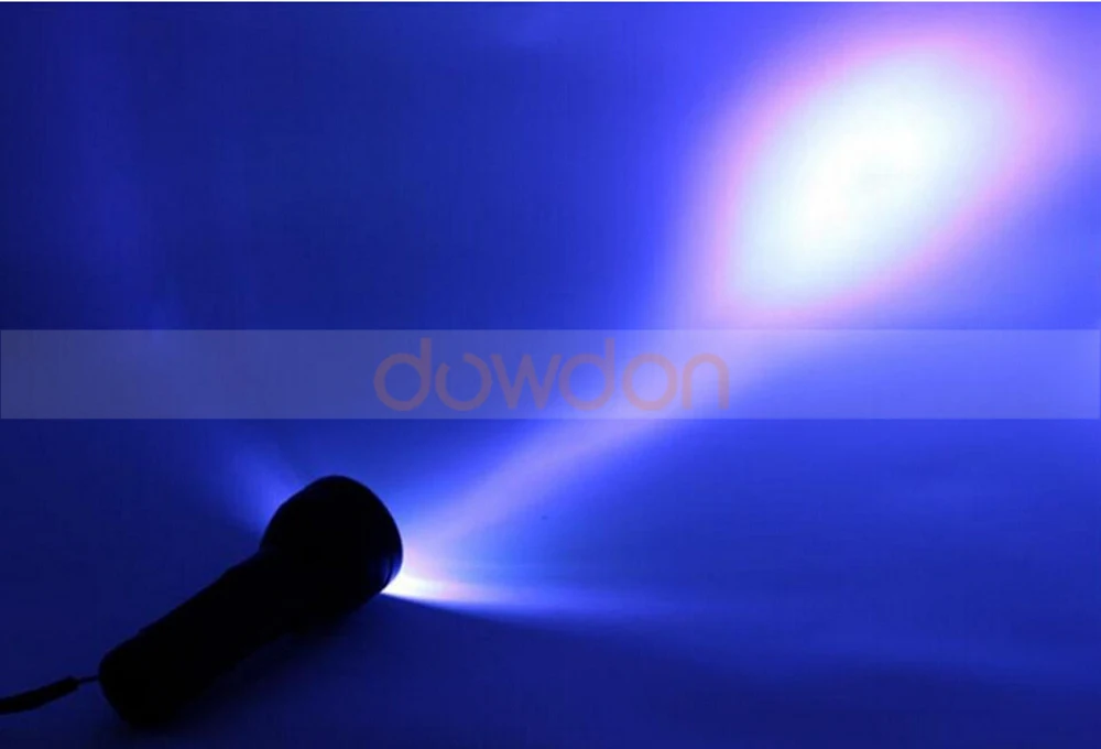 Rechargeable Fluorescent Lamp Cash Tester 51 LED UV Purple Light Nail Dry Flashlight
