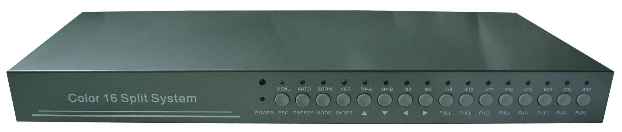 
Cheap Rack-Mounted VGA Real-time 16CH Video Splitter Color quad multiplexer 