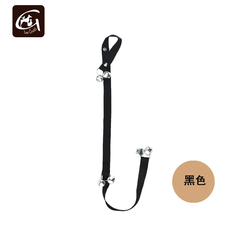 Дверные звонки для собак для дрессировки и разрыва дома с регулируемой длиной дверного звонка