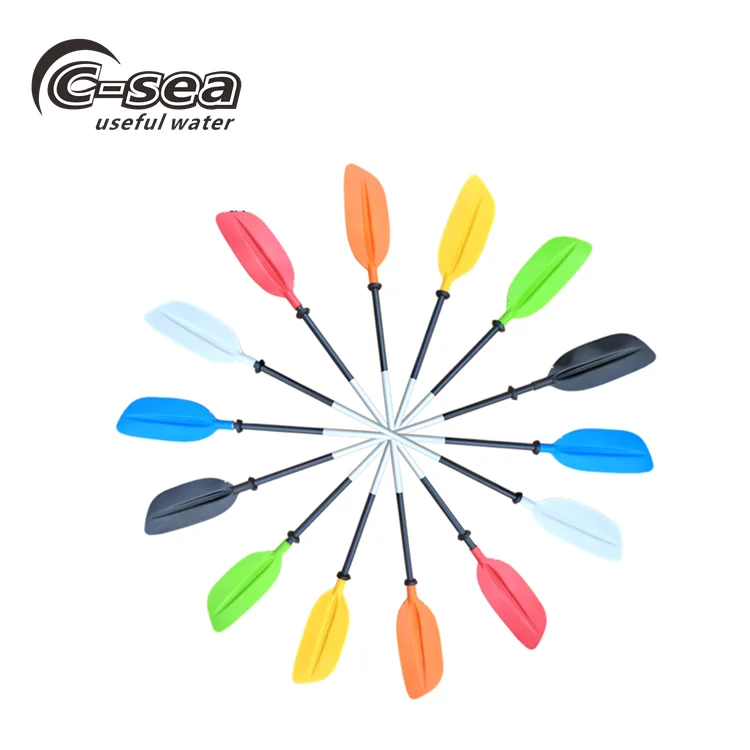 New Style aluminium shaft kayak paddle with different color