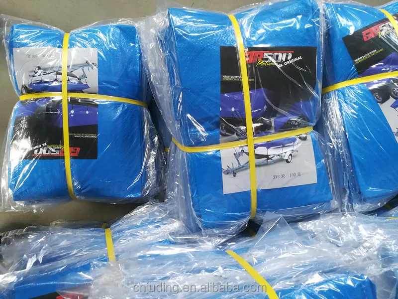 PE tarpaulin,tent material, waterproof outdoor plastic cover, blue poly tarp, hdpe fabric