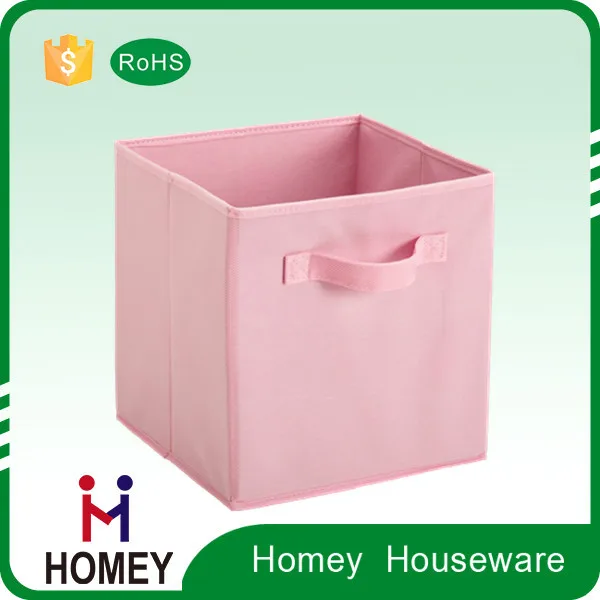 Factory Polyester Foldable Toy Storage Box for Kids Fabric Storage Boxes & Bins Square Modern Wall Organizer Kids Foldable 1pc