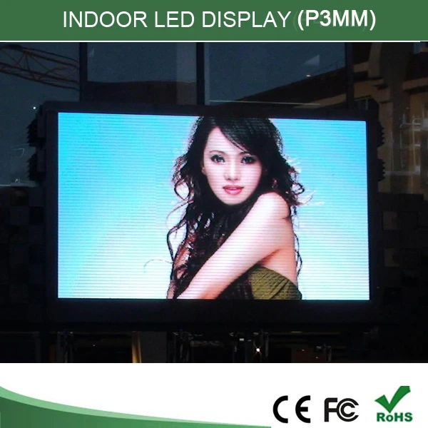 P3 PH3 64x64 Pixels Dot Matrix RGB Full Color LED Module Board for LED SIGN