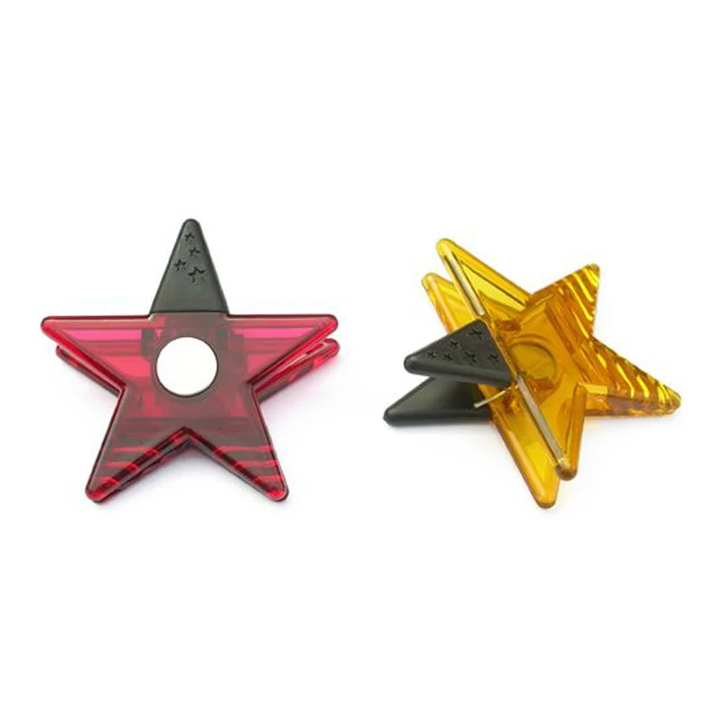 plastic magnetic clip/fridge magnet clip/paper clip