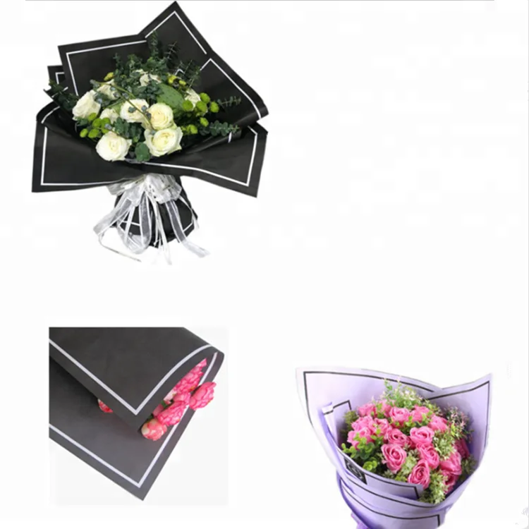
Manufacturer Wholesale Waterproof Paper Flower Wrapping Paper 