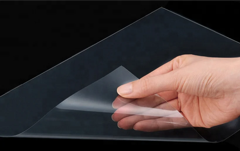 A4 Size hard and clear plastic sheet pvc binding cover