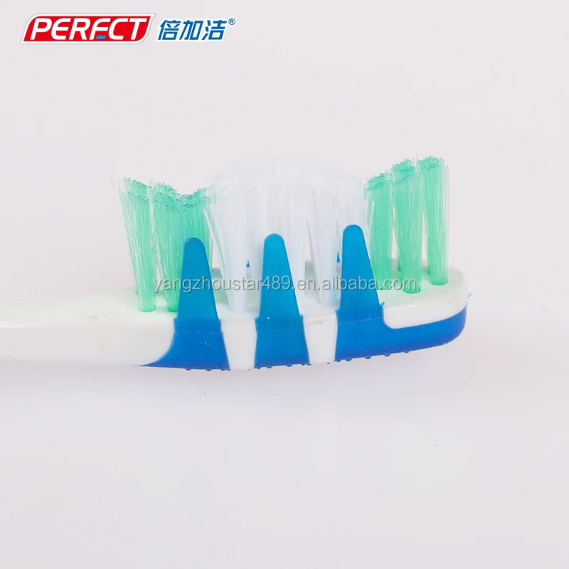 Mr Star Candy Good Morning Tongue Cleaner Gum Massager Toothbrush Adult Medium Nylon PP+TPR