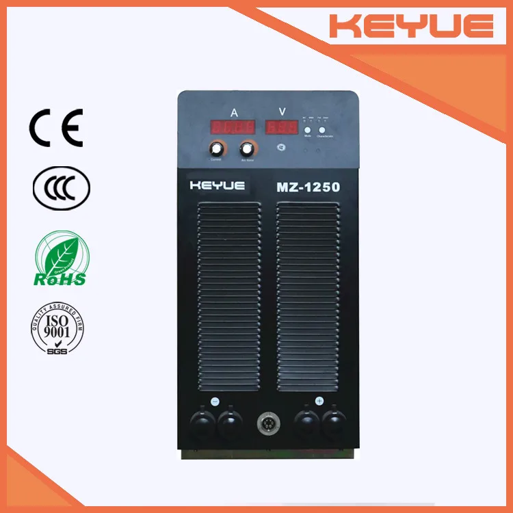 
MZ-1250 Three phase heavy duty DC auto Inverter submerged arc 1250 Amps welding machine with soft-switching technology 