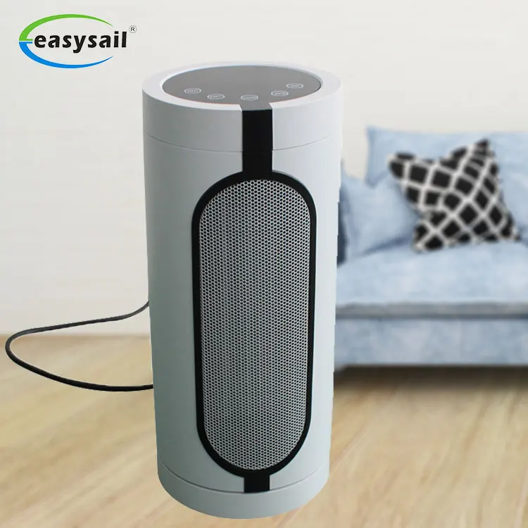 Highly Adjustable Electric Mini Small PTC Desktop Foot Warmer Electric Fan Heater with Overheat Protection