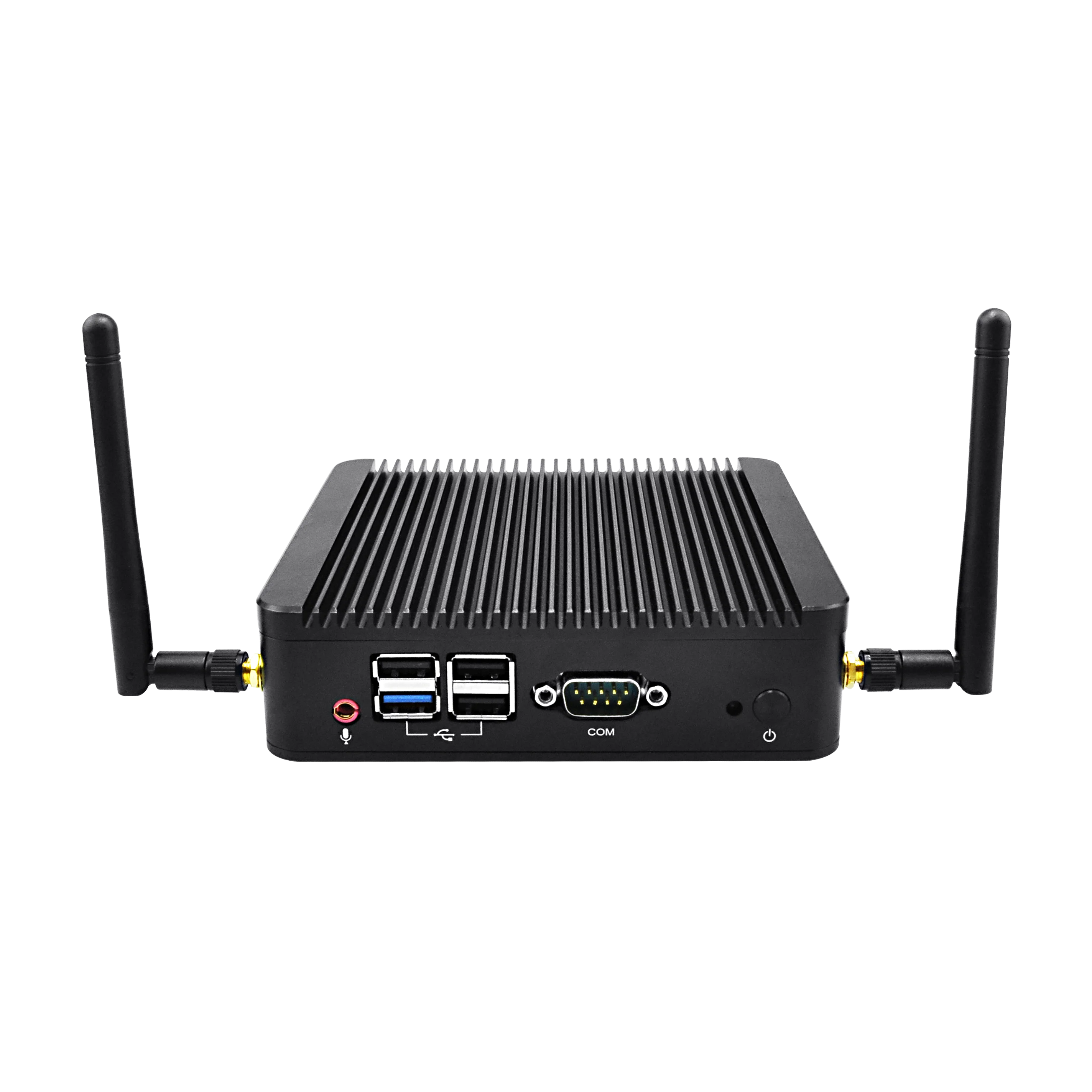 J1800 J1900 двойной Gigabit Ethernet 1x RS232 порты 4x USB pfSense безвентиляторный HTPC мини-компьютер PC Wi-Fi HD VGA