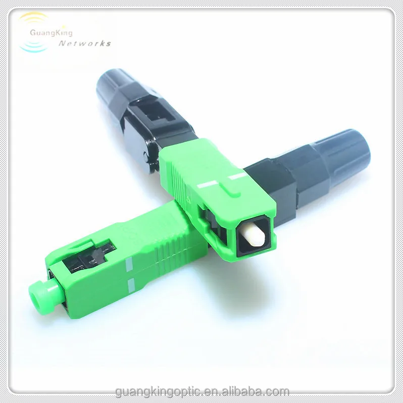 Фабрика SC/apc Оптическое волокно быстро разъем