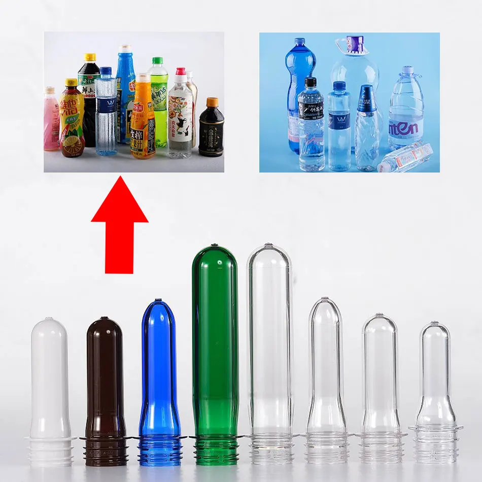 Пластиковая бутылка-необработанный материал Preform PET Bottle Csd 28 мм ПЭТ-Preform для