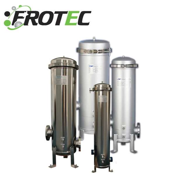 All filter housings hydrostatically tested Waste Water Treatment SS Clamp Housings