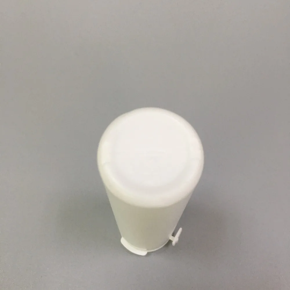 Белая пластиковая бутылка из полиэтилена высокой плотности 60 мл со всплывающими крышками для конфет или жевательной резинки