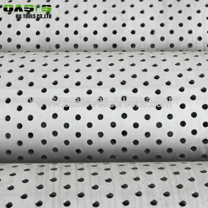 API 316L Stainless Steel Perforated Filter Pipe Manufacturer