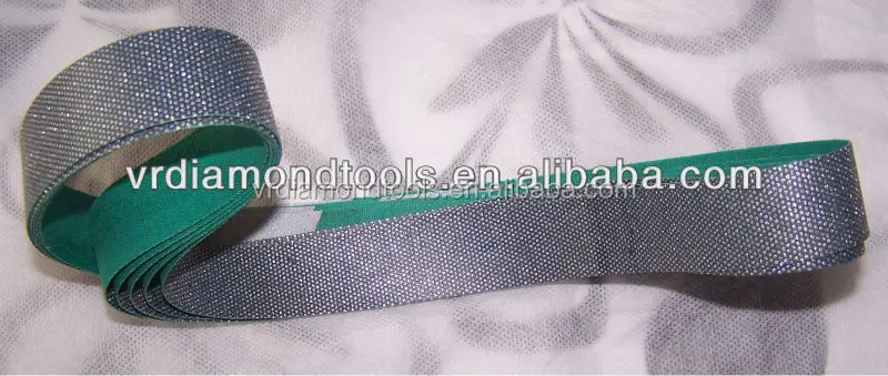 Flexible Diamond Abrasive Sanding Belt For Glass