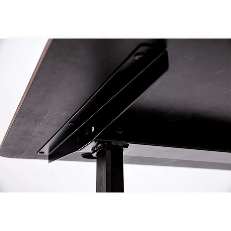 Mdf Table Top Sit Stand Mobile Gas Lift Pneumatic Lifting Height Adjustable Desk Sit Stand Up Office Table