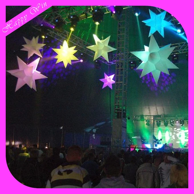 Inflatable Led Lighting Star/Inflatable LED Advertising Light Decoration