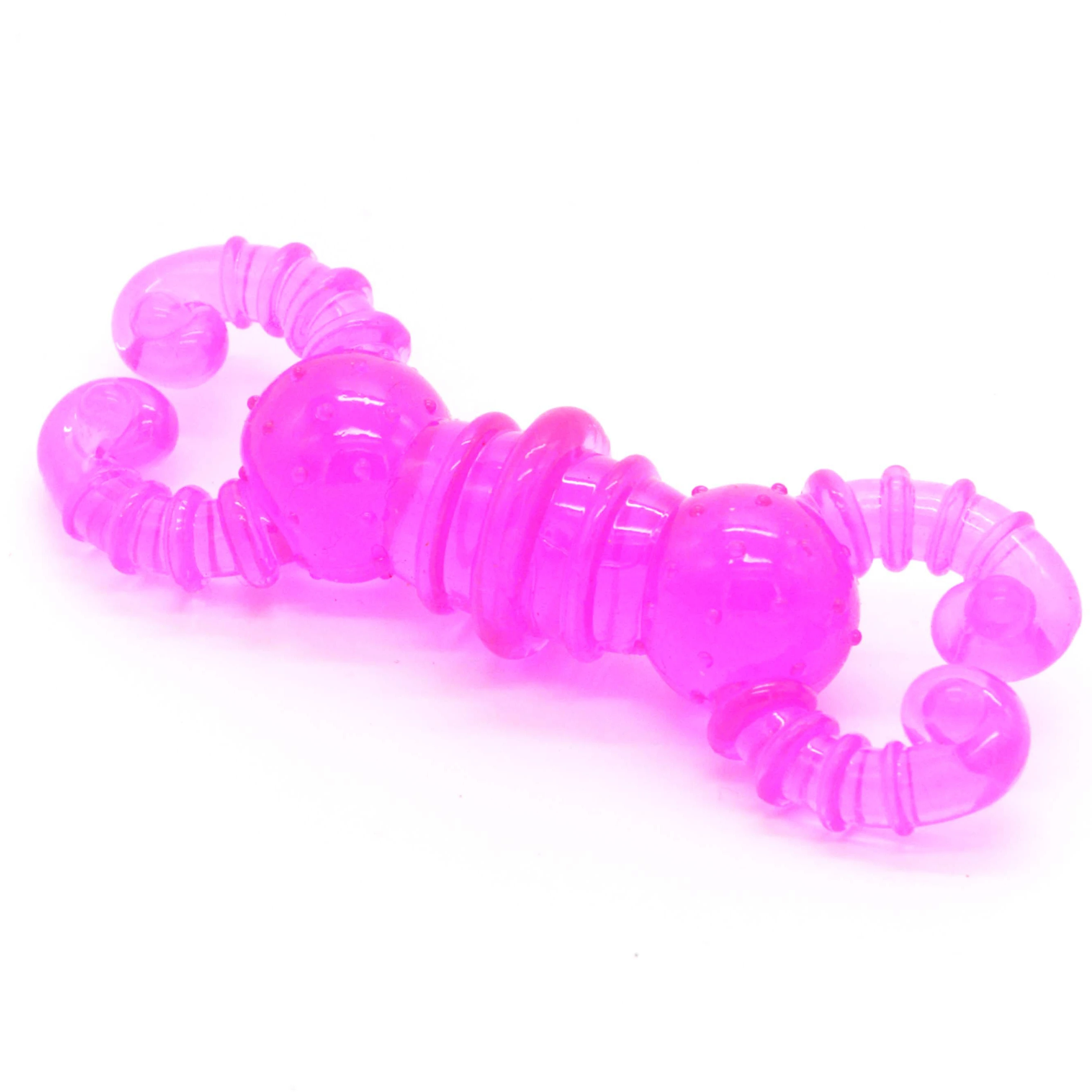 
Pet products shrimp pet chew toy hard rubber dog interactive toy for aggressive chewers 