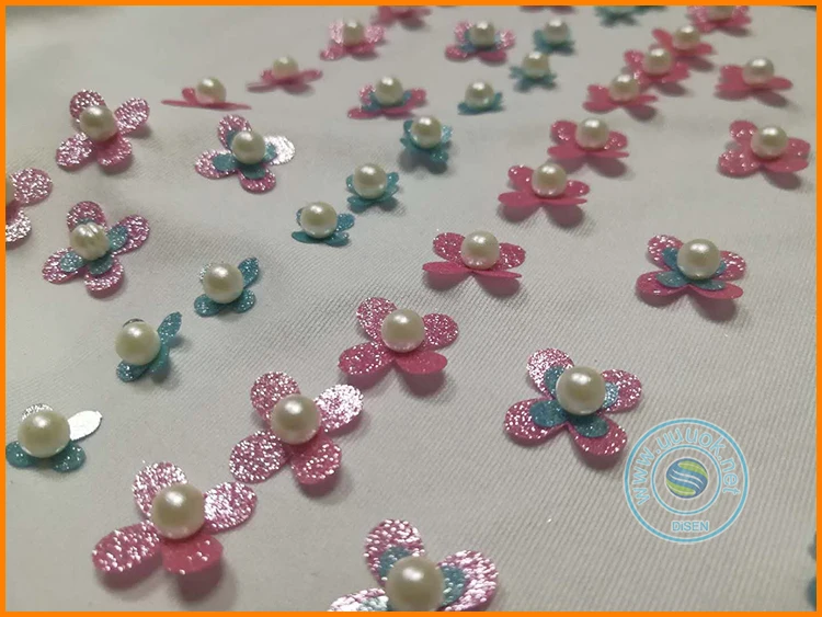 automatic pearl and nail riveting plastic pearl beads coating machine