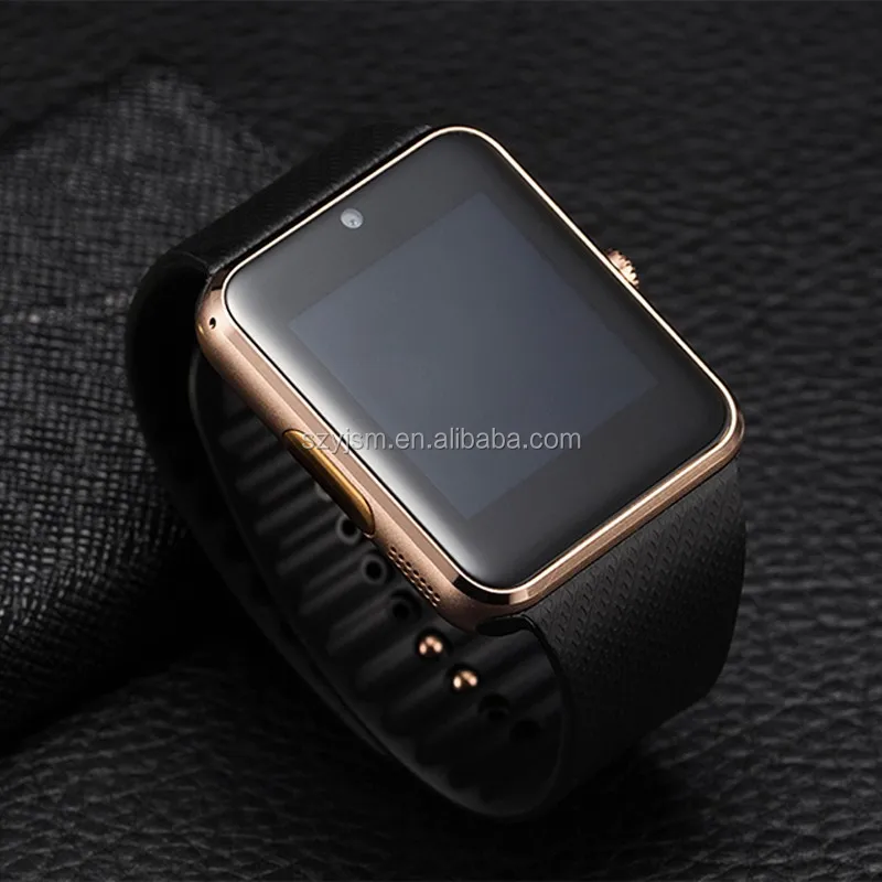 Touch screen sport GT08 Plus Connectivity Android Phone Sync Notifier Support Sim TF Card MP3 Metal Watch Smart