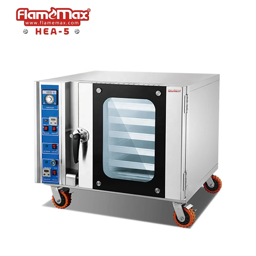 8 pan commercial portable oven hot air circulating convection baking gas oven for bakery