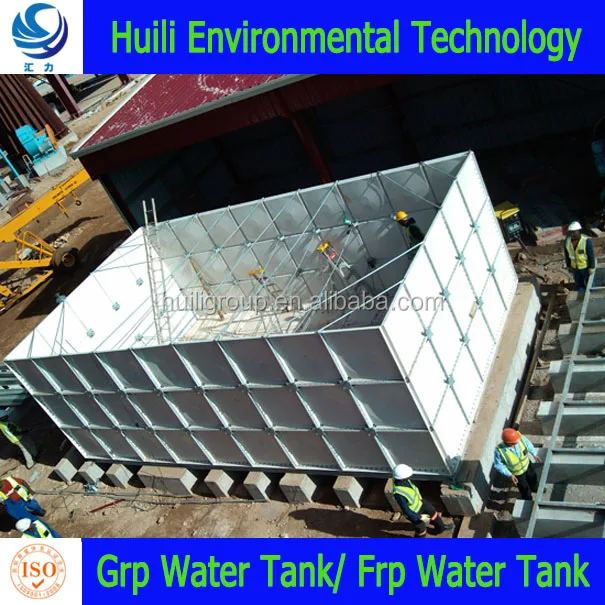 Assembled GRP Water Tank Insulation for Malaysia Kuwait 5000 50000 Gallon Liters Fiberglass Water Tank Price