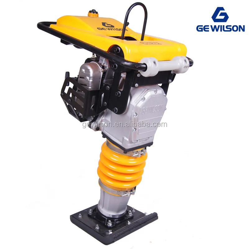 Hand held vibratory asphalt tamper rammer compactor GTR72 similar