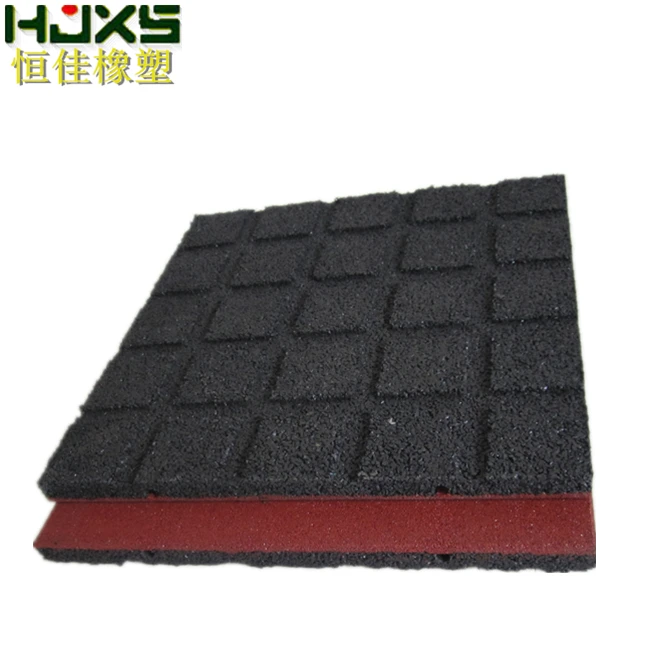 Cheap customized rubber flooring for exterior playground