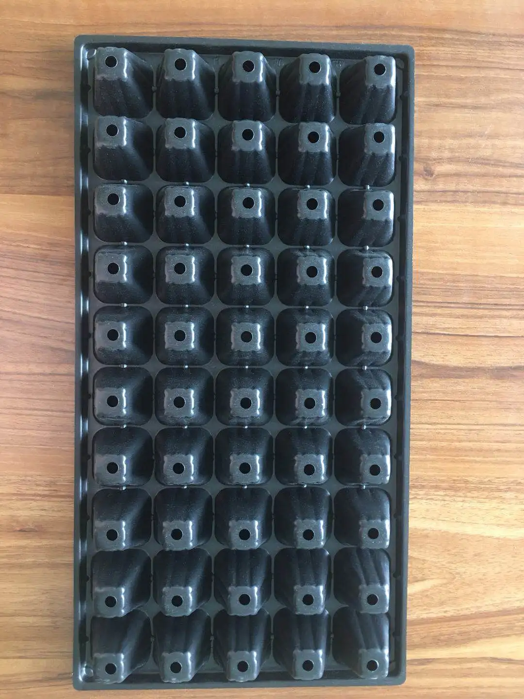 50 Cells PS Seedling Starting Grow Germination Trays for Greenhouse Vegetables Nursery