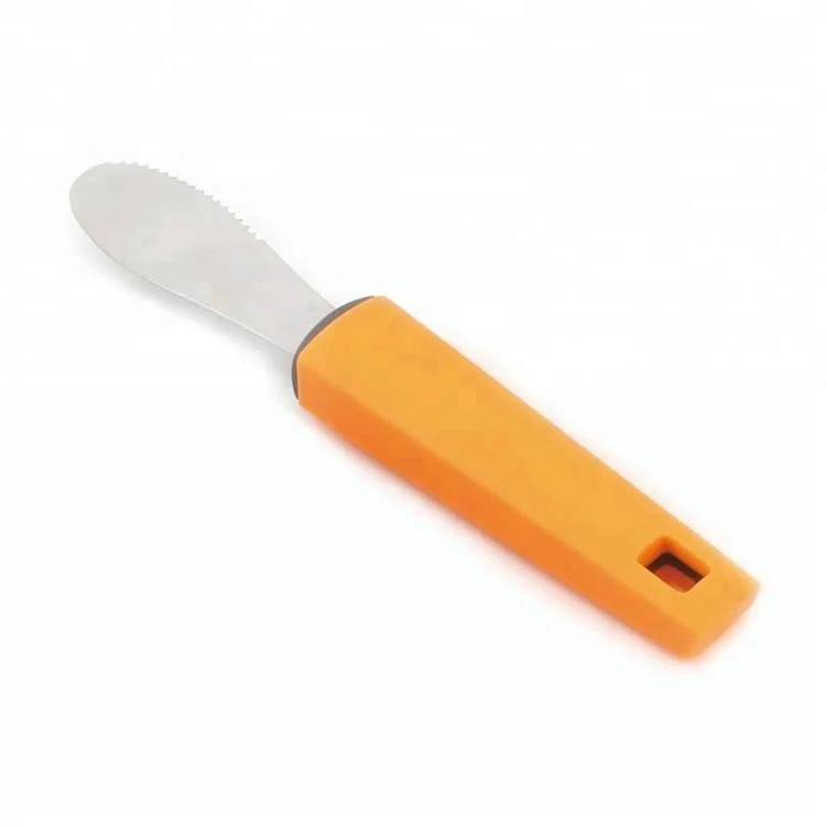 
Wholesale Stainless Steel Butter Knife kitchen gadgets Colorful PP Handle 