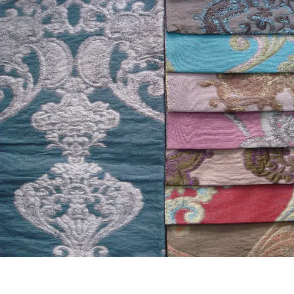 Back furniture covering sofa cushion jacquard tapestry fabric